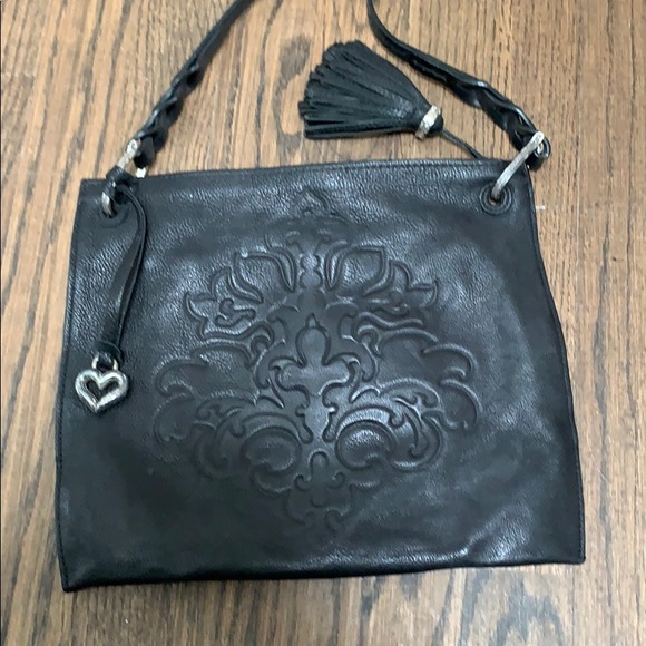 Black leather Brighton bag - Picture 1 of 1